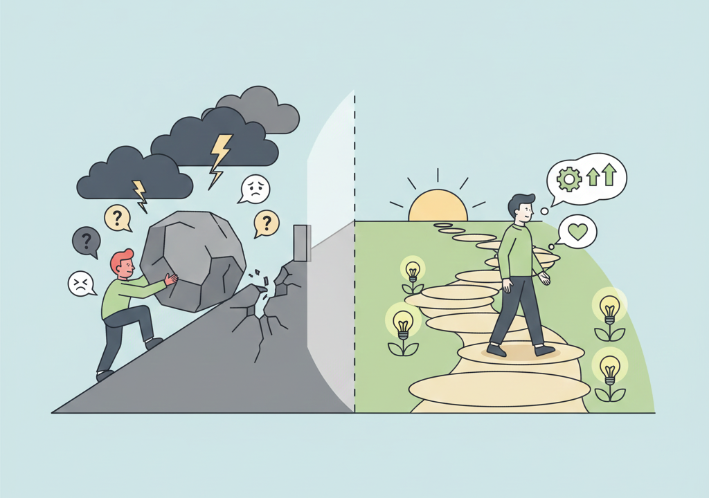 Lesson 4：続く人と消耗する人の違いのアイキャッチ