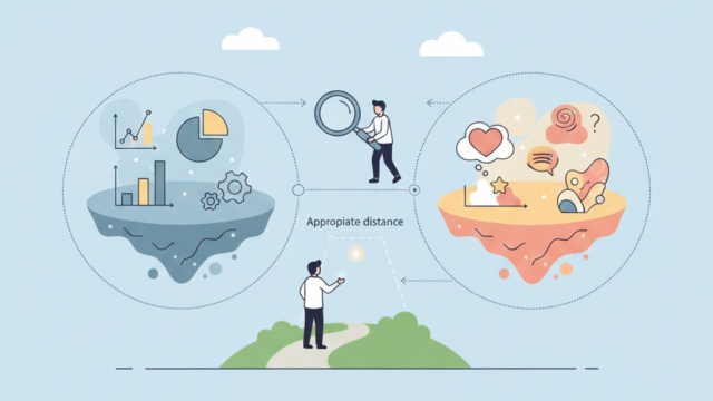 数字と感情の適切な距離のアイキャッチ