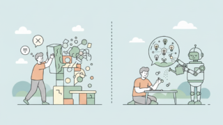 STEP2:完璧主義を捨てる。AIと「思考の種」を共有する方法