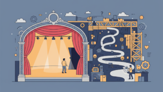 舞台の裏側を歩き始めるあなたへのアイキャッチ